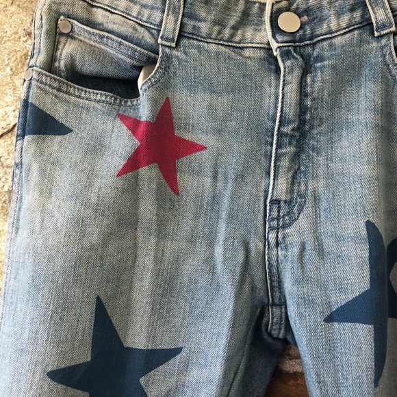 Stella McCartney Skinny Boyfriend Jeans With Stars - Picture 6 of 8